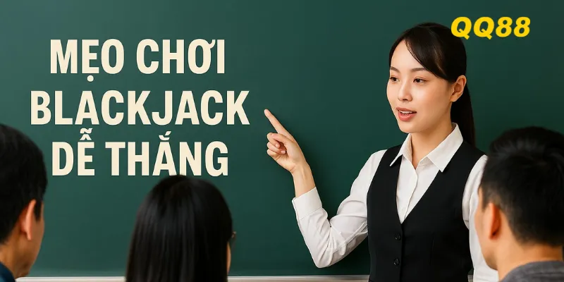 QQ88 chia sẻ mẹo chơi blackjack dễ thắng